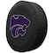 Holland Bar Stool Co 35 x 12.5 Kansas State Tire Cover TCH2KnsasSBK - alternate 4