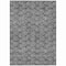 Homeroots 5' X 8' Gray Charcoal And Silver Geometric Washable Indoor Outdoor Area Rug 583355 - alternate 8
