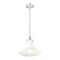 Z-Lite Fleur Brushed Nickel 1 Light Pendant 1958P12-BN - alternate 6