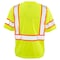 Game Workwear T-Shirt, 100% Spun Birdseye Polyester Microfiber, Hi Vis Lime, M 275R - alternate 3