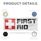 Signmission First Aid, 48 Inch x 120 Inch, Vinyl Banner B-120-30631 - alternate 4