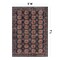 World Rug Gallery Transitional Moroccan Washable Non Slip Area Rug 5 ft x 7 ft Rust WR83RUST5X7 - alternate 7