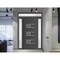 Vdomdoors Front Exterior Prehung Metal-Plastic Door, Manux 8933 Antracite Grey, 2 Side Sidelite Transoms, Off MANUX8933EXD-ANT-W16+30+16xH80-LH - alternate 1