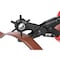 Performance Tool Revolving Leather Hole Punch Pliers, Six Size Punch Wheel, Alloy Steel W7554 - alternate 4