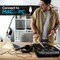 Pyle Electronic Tabletop Digital Drum Set, Compact Portable Drum Pad Kit w/ 8 Touch Sensitive Pads and PTED01 - alternate 4