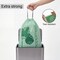 Happimess 13.2-Gallon 50L Drawstring Compostable Trash Can Liner, Green, 20-Count, 1 Pack of 20 Liners HPM3000C-G-1SET - alternate 4
