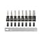 Tekton Socket Set, Steel, 8 1/8 in L SIB92102 - alternate 2