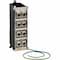 Eaton TRIPP LITE SERIES 8-PORT METAL SHIELDED DIN-RAIL MOUNT PRELOADED KEYSTONE PATCH N063-008-6A-SH - alternate 1