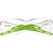 Ironwear Safety Glasses with UV Blocking Anti Fog Polycarbonate Lens, Green, Clear 3125-G-C/A - alternate 2