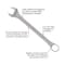 Sunex 7 Piece Jumbo Combination Wrench Set 9707A - alternate 5
