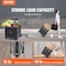 Vevor Folding Shopping Cart Foldable Utility Cart 80 lbs Telescoping Handle 8821 - alternate 3