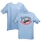 Railroad Sock Logo Tee, Light Blue, Large Tee-LtBl-L - alternate 1