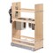 Century Components Signature Series Vanity Cabinet Organizer, 10.375 in. W Solid Maple SIGGO-EL100PF-18 - alternate 1