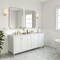 James Martin Vanities Chicago 72 in. Double Vanity, Glossy White, w/ 3 CM Ethereal Noctis Silestone Top 503-V72-GW-3ENC - alternate 3