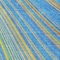 Homeroots 3' X 5' Denim Blue Sky Blue And Gold Striped Washable Indoor Outdoor Area Rug 614971 - alternate 7