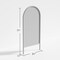 Homeroots 71" Natural Arch Wood Framed Standing Mirror 565052 - alternate 3