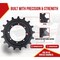 Mytee Products 17 Teeth Drive Sprocket for LT185B Replaces 87460888, 87447232 TDSRT-87460888 - alternate 7