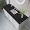 James Martin Vanities Brittany 60" Single Vanity in Bright White, w/ 3 CM Phantome Eclos Top 655-V60S-BW-3PHT - alternate 4