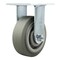 Service Caster 5 Inch Stainless Steel Thermoplastic Rubber Wheel Rigid Caster with Ball Bearing SCC-SS30R520-TPRBF - alternate 1