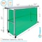 Amgood 24in D x 72in L Stainless Steel Open Base Table, 3in Casters AMG WT-2472-RCB-WHEELS-Z - alternate 5