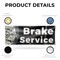 Signmission Brake Service, 24 Inch x 72 Inch, Vinyl Banner B-72-30494 - alternate 3