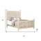 Homeroots Three Piece White Solid Wood Bedroom Set 636271 - alternate 8