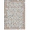 Homeroots 10' X 14' Taupe And Ivory Patchwork Washable Indoor Outdoor Area Rug 631442 - alternate 5