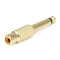 Monoprice 1/4Inch M Plug to RCA Jack Adapter, Metal 7176 - alternate 3