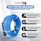 Blu Shield Tough-Tek Rubber Pressure Washing Hose 1/4in. X 100' with M22 Coupler TTPW14100-NM - alternate 6