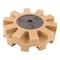Sunex 4 in Rubber Eraser Wheel For Sx8200 8200REW - alternate 1