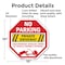Signmission No Parking Private Driveway Unautho, 10 Inch X 10 Inch, Aluminum Metal Signs OC-A-10-86 - alternate 4