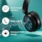 Signify H5209 Wireless Headphones, Dynamic Bass 65 H Battery Life Fast Charge TAH5209BK/00 - alternate 3