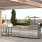 Koolmore Outdoor Kitchen with a Wood fire Pizza Oven, 3 Drawer Cabinet, Sink, 30 in. BBQ Grill and Cabinet KM-OKSKIT-CONFIG102 - alternate 6