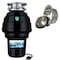 Eco Logic 1-1/4 HP Continuous Feed Garbage Disposal with Brushed Nickel Sink Flange 10-US-EL-10-DS-3B-BN - alternate 1