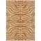 Homeroots 10' X 14' Copper And Tan Animal Print Washable Indoor Outdoor Area Rug 600647 - alternate 7