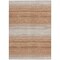 Homeroots 5' X 8' Copper And Beige Abstract Washable Indoor Outdoor Area Rug 599947 - alternate 6