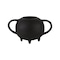 Homeroots Black Matte Metal Italian Inspired Bowl 392539 - alternate 1