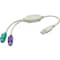 Syba Cable SY-USB-PS2 Split an USB into PS/2 Keyboard/Mouse Ports Adapter Retail SY-USB-PS2 - alternate 1