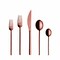 Mepra Due Flatware Set - 5 Pieces - Bronze 109022005 - alternate 1