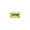 Dare Products Electric Fence Warning Sign, Yellow & Black Laminated Vinyl, 4 x 8 In 1614-3 - alternate 3