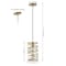 Jonathan Y Helisa 7.25" 1-Light Modern Contemporary Iron Spiral LED Pendant, Gold Painting JYL7910A - alternate 8