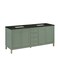 James Martin Vanities Chicago 72" Double Vanity, Smokey Celadon, w/ 3 CM Phantome Eclos Top 503-V72-SC-3PHT - alternate 5