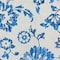 Homeroots 9' X 12' White And Denim Blue Floral Washable Indoor Outdoor Area Rug 589516 - alternate 5