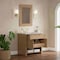 James Martin Vanities Solene 36" Single Vanity, Seaside Oak, w/ 3 CM Siberian Silestone Top D225-V36-SSO-3SFR - alternate 7