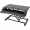 Fellowes Corsivo Sit-Stand Workstation, 4.50in Height x 31.50in Width x 24.13in Depth, Black 8091001 - alternate 1