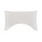 Homeroots Cotton Latex Foam And Wool Hypoallergenic Ergonomic Queen Size Bed Pillow 551590 - alternate 1
