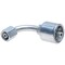 Gates Female DIN 24 Cone Swivel - Light Series with O-Ring - 90 Bent Tube MegaCrimp G25655-1628 - alternate 6
