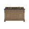 James Martin Vanities Brookfield 60 in. Double Vanity, Pecan w/3 CM Charcoal Soapstone Silestone Top 547-V60D-PCN-3CSP - alternate 1