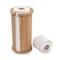 Homeroots Traditional Solid Teak Toilet Paper Rack 475853 - alternate 5