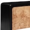 Homeroots 67in Black And Natural Solid Wood Sideboard with Four Doors 668875 - alternate 8